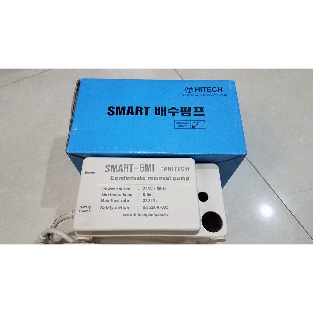 Máy bơm nước ngưng Hitech 6M (Hàn Quốc) giá rẻ