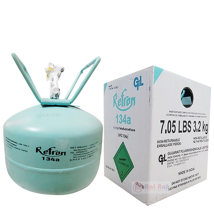 Gas lạnh R134 Refron 3,2kg